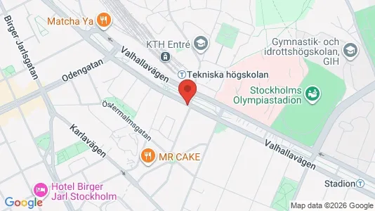 Apartments for rent i Östermalm - kort over placeringen