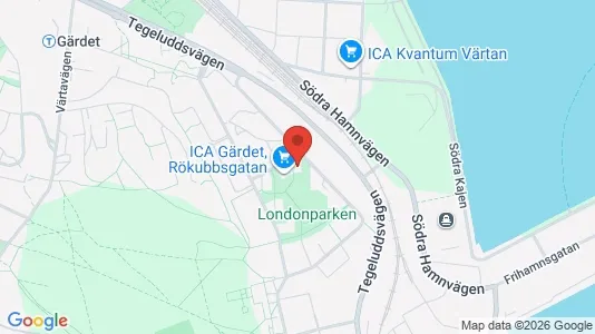 Apartments for rent i Gärdet/Djurgården - kort over placeringen