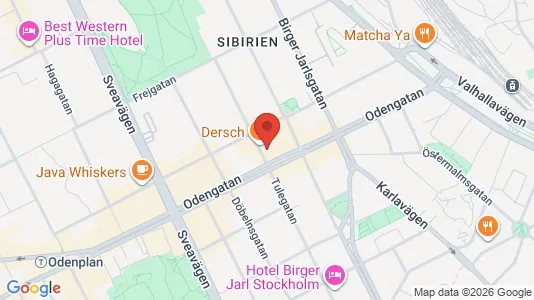 Apartments for rent i Vasastan - kort over placeringen