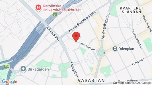 Apartments for rent i Vasastan - kort over placeringen