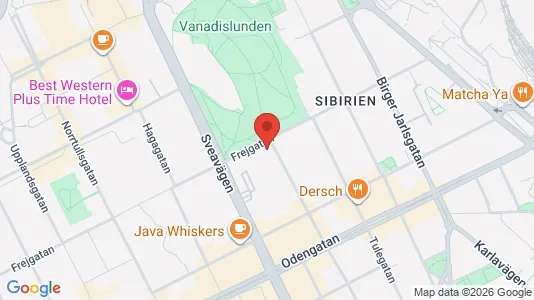 Apartments for rent i Vasastan - kort over placeringen