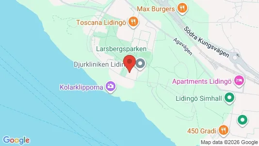 Apartments for rent i Lidingö - kort over placeringen