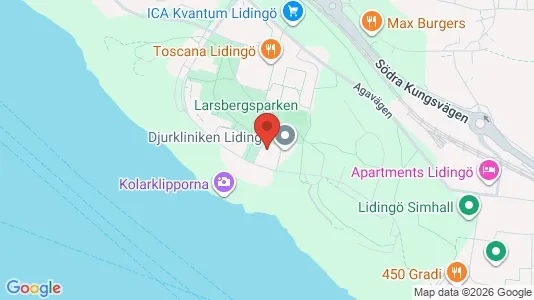 Apartments for rent i Lidingö - kort over placeringen