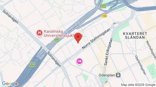 Apartments for rent i Vasastan - kort over placeringen