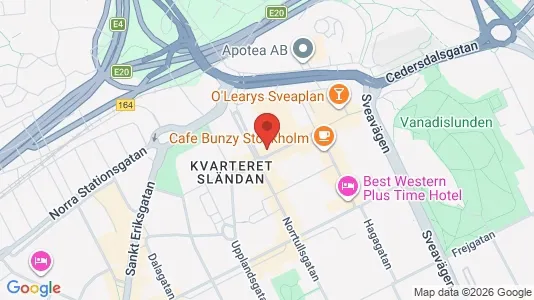 Apartments for rent i Vasastan - kort over placeringen