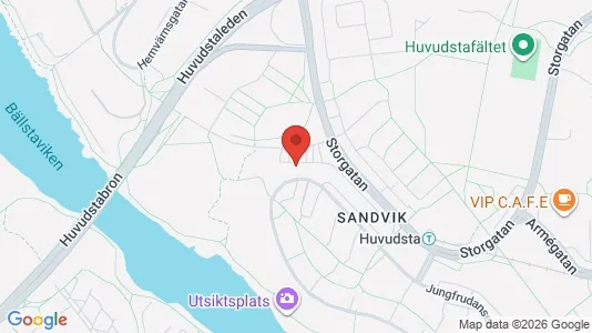 Apartments for rent i Solna - kort over placeringen