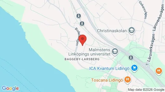 Apartments for rent i Lidingö - kort over placeringen