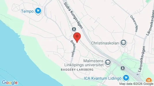 Apartments for rent i Lidingö - kort over placeringen
