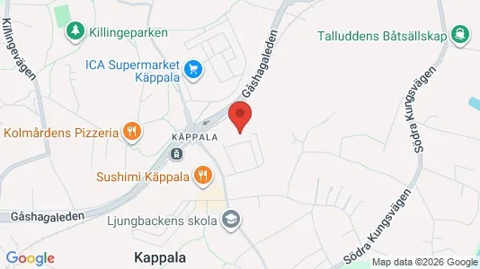 Apartments for rent i Lidingö - kort over placeringen