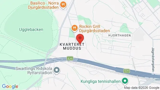 Apartments for rent i Gärdet/Djurgården - kort over placeringen