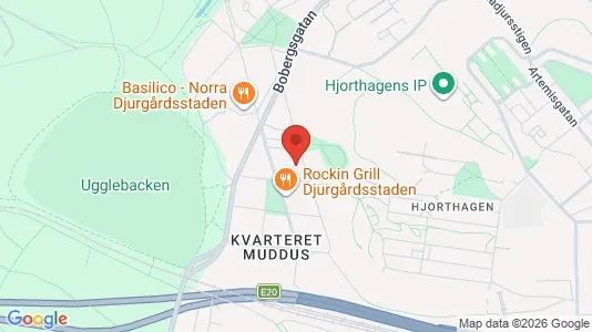 Apartments for rent i Gärdet/Djurgården - kort over placeringen