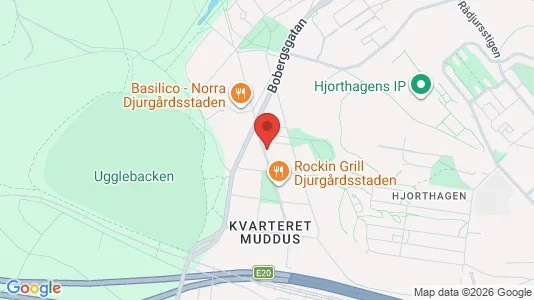 Apartments for rent i Gärdet/Djurgården - kort over placeringen