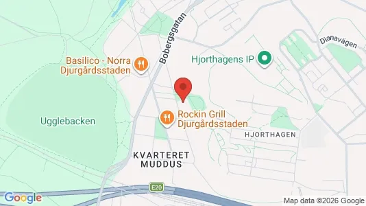 Apartments for rent i Gärdet/Djurgården - kort over placeringen