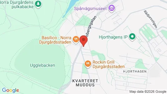 Apartments for rent i Gärdet/Djurgården - kort over placeringen