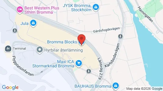 Apartments for rent i Stockholm West - kort over placeringen