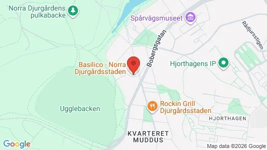 Apartments for rent i Gärdet/Djurgården - kort over placeringen