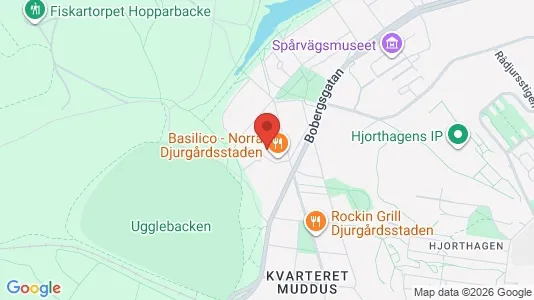 Apartments for rent i Gärdet/Djurgården - kort over placeringen