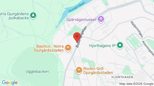 Apartments for rent i Gärdet/Djurgården - kort over placeringen