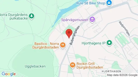 Apartments for rent i Gärdet/Djurgården - kort over placeringen