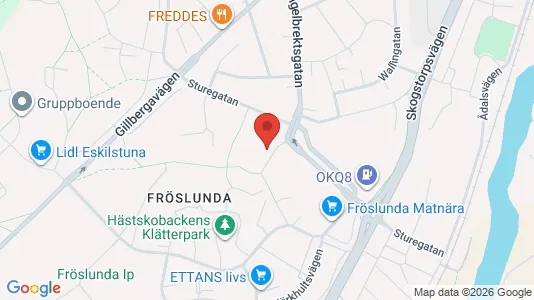 Apartments for rent i Eskilstuna - kort over placeringen