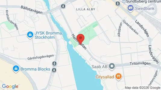 Apartments for rent i Sundbyberg - kort over placeringen