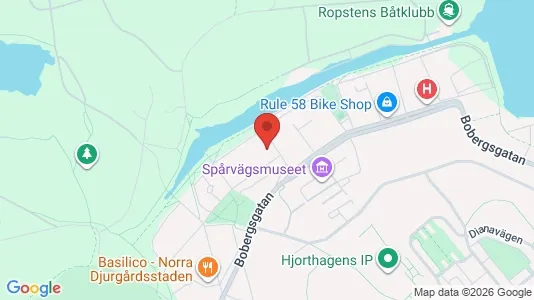 Apartments for rent i Gärdet/Djurgården - kort over placeringen