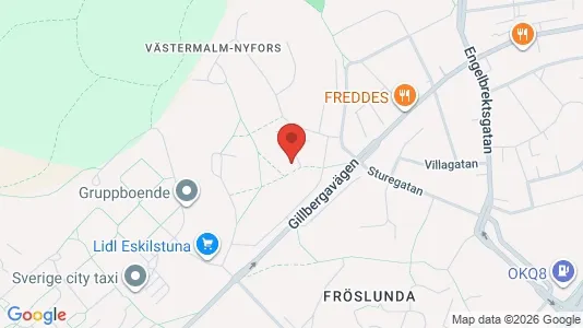 Apartments for rent i Eskilstuna - kort over placeringen