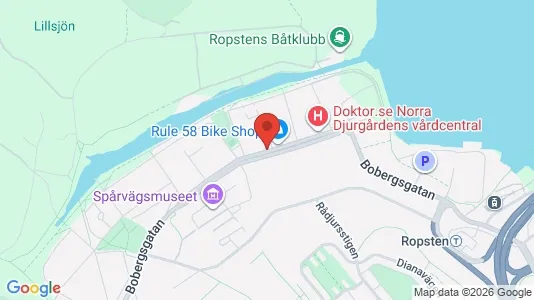 Apartments for rent i Gärdet/Djurgården - kort over placeringen