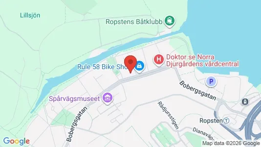 Apartments for rent i Gärdet/Djurgården - kort over placeringen
