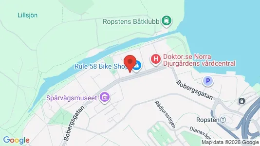 Apartments for rent i Gärdet/Djurgården - kort over placeringen