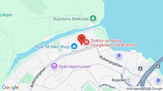 Apartments for rent i Gärdet/Djurgården - kort over placeringen