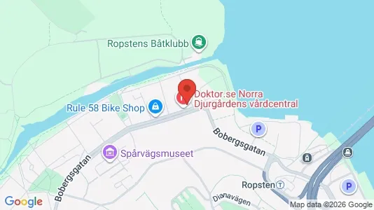 Apartments for rent i Gärdet/Djurgården - kort over placeringen
