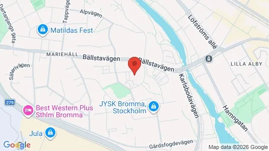Apartments for rent i Stockholm West - kort over placeringen