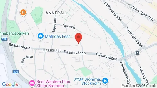 Apartments for rent i Stockholm West - kort over placeringen