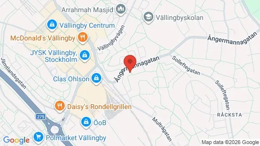 Apartments for rent i Stockholm West - kort over placeringen