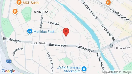 Apartments for rent i Stockholm West - kort over placeringen