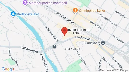 Apartments for rent i Sundbyberg - kort over placeringen