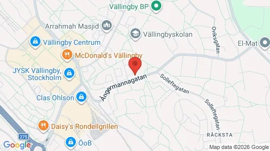 Apartments for rent i Stockholm West - kort over placeringen