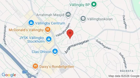 Apartments for rent i Stockholm West - kort over placeringen