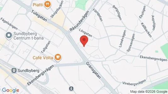 Apartments for rent i Solna - kort over placeringen