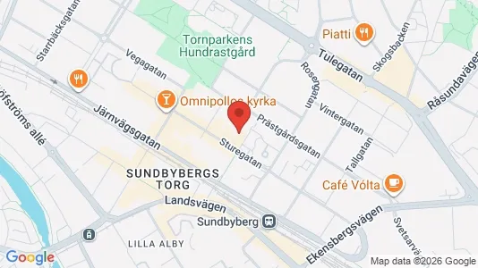 Apartments for rent i Sundbyberg - kort over placeringen
