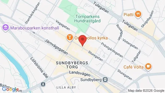 Apartments for rent i Sundbyberg - kort over placeringen