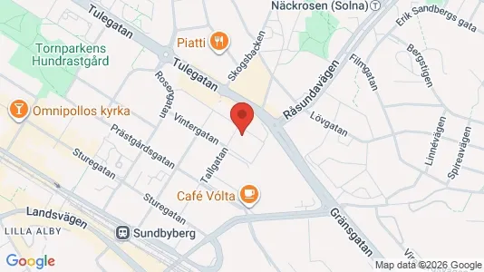 Apartments for rent i Sundbyberg - kort over placeringen