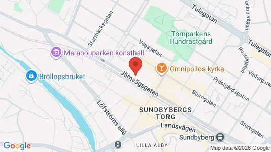 Apartments for rent i Sundbyberg - kort over placeringen