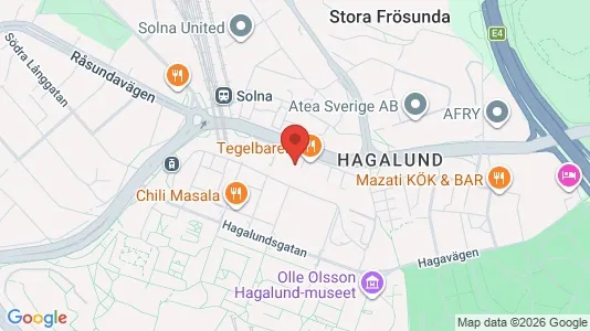 Apartments for rent i Solna - kort over placeringen