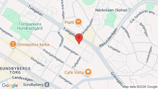 Apartments for rent i Sundbyberg - kort over placeringen