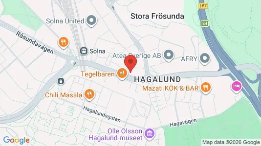 Apartments for rent i Solna - kort over placeringen