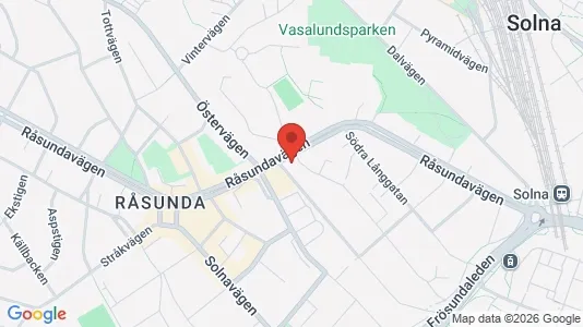 Apartments for rent i Solna - kort over placeringen