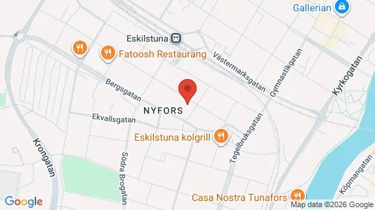 Apartments for rent i Eskilstuna - kort over placeringen