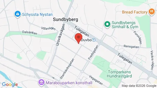 Apartments for rent i Sundbyberg - kort over placeringen